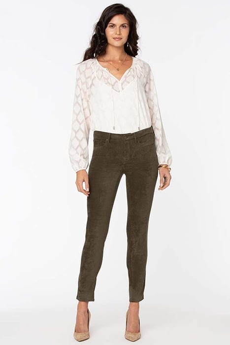 ALINA PANT ANKLE MARTINI OLIVE 1