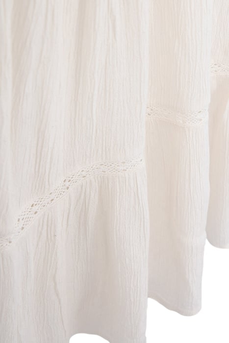 GIRLS’ OFF-WHITE LENZING™ ECOVERO™ DRESS 5