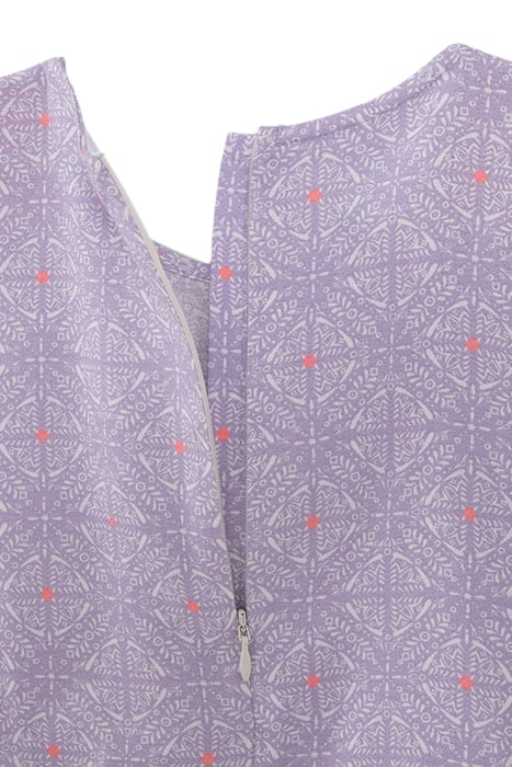 GIRLS’ LILAC TOP WITH CUBAN EARTHENWARE PRINT 5
