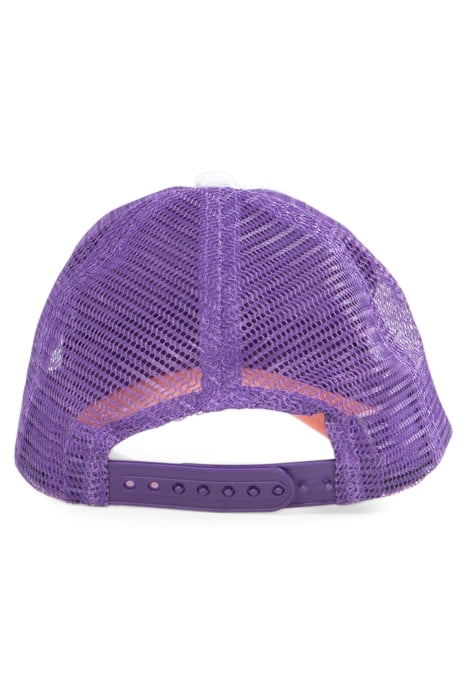 BOYS’ ORANGE, WHITE, PURPLE CAP WITH CROCODILE 3