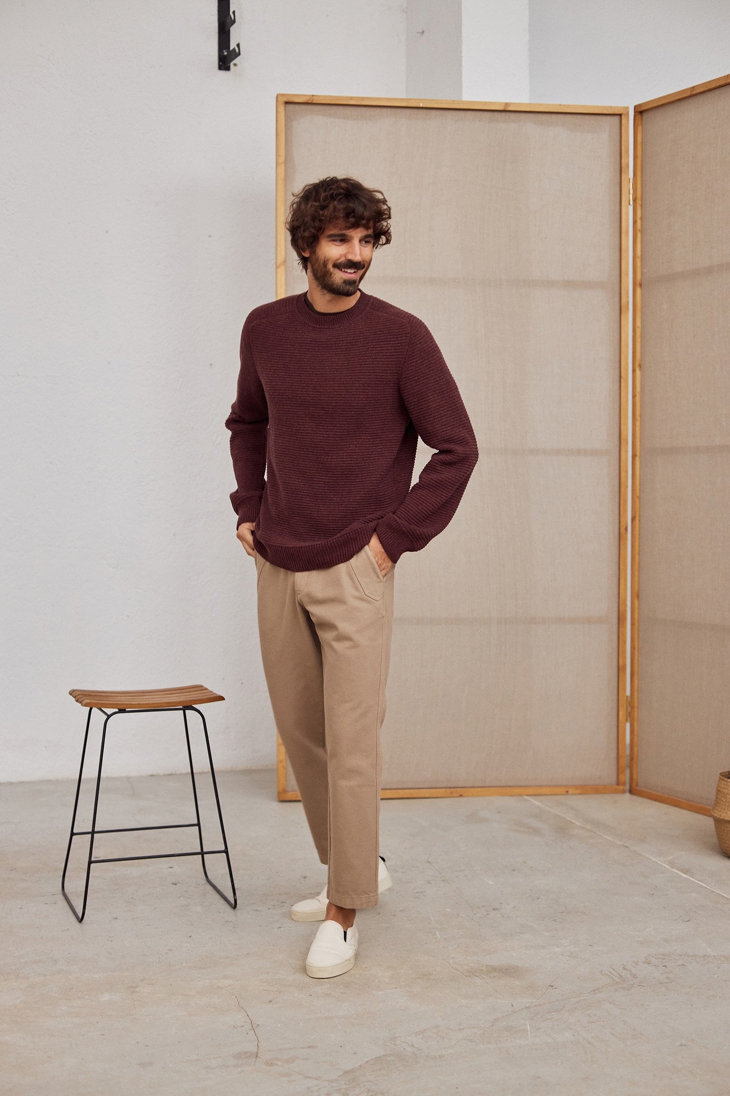 YAP - BURGUNDY MELANGE 1