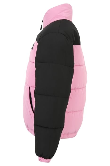 THALWENDEN BLOCKED PUFF JACKET MOONLITE MAUVE-BLACK 3