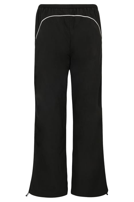LAPLACE LOW WAIST OVERSIZED TRACK PANTS BLACK 5