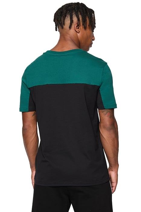 LIBATSE BLOCKED TEE FOREST BIOME-BLACK 2