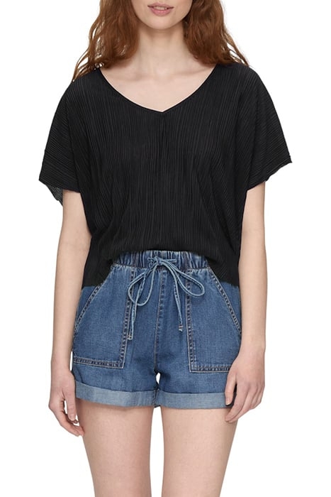 S.OLIVER-QS T-SHIRTS BLACK 1