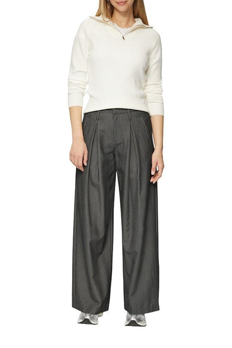 S.OLIVER-QS PANTS DARK GREY 2