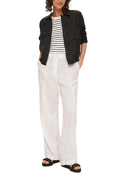 S.OLIVER PANTS WHITE 3