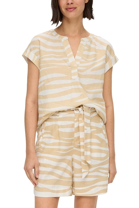S.OLIVER BLOUSES BEIGE 1