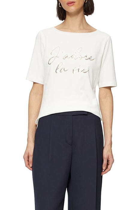 S.OLIVER T-SHIRTS OFF-WHITE 1