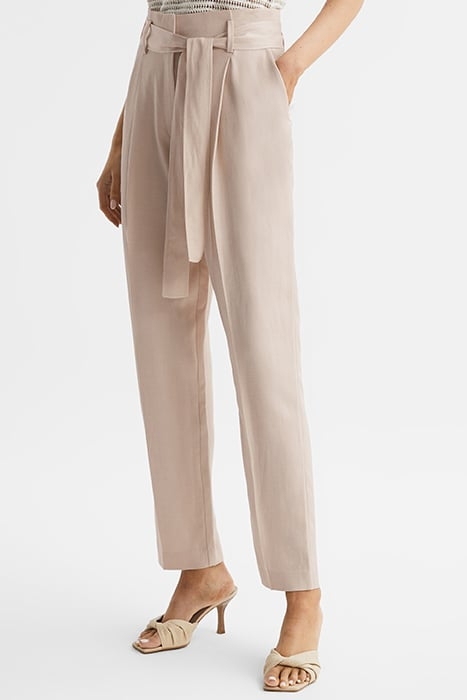 MYLIE-TAPER TROUSER NEUTRAL 1