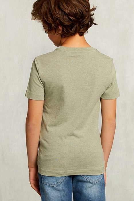 NORMAL FIT BASIC T-SHIRT MIX HERB KHAKI 2