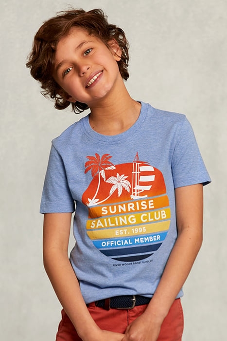 NORMAL FIT BLUE T-SHIRT 1