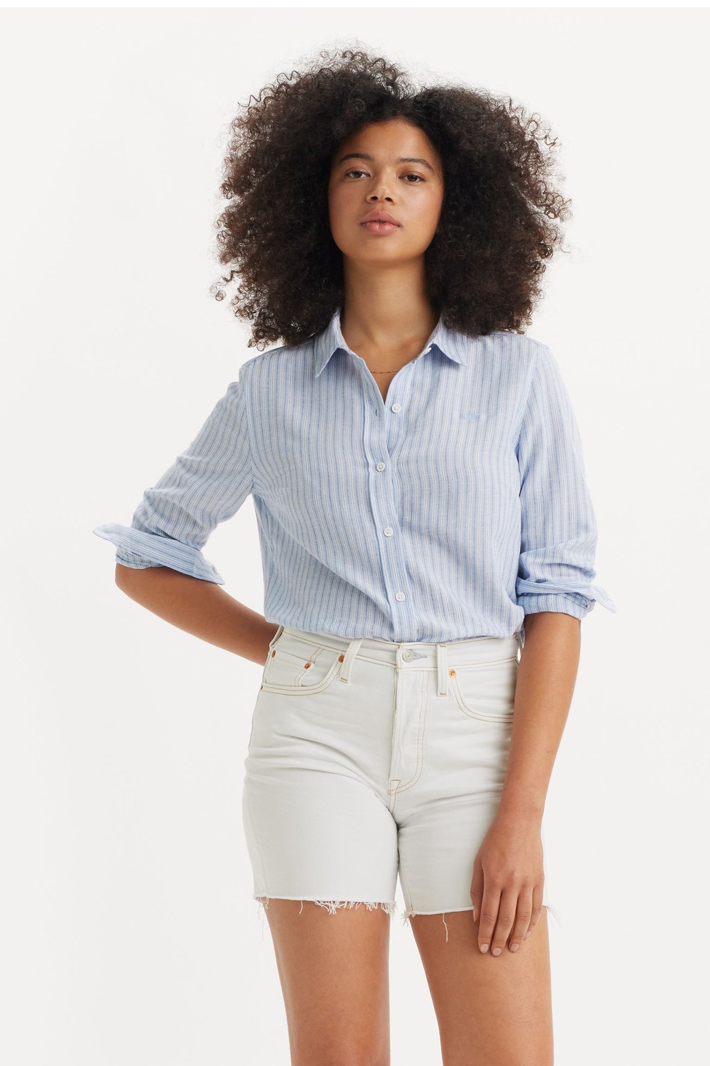 CLASSIC SHIRT RORY STRIPE BRUNERRA BLUE 1