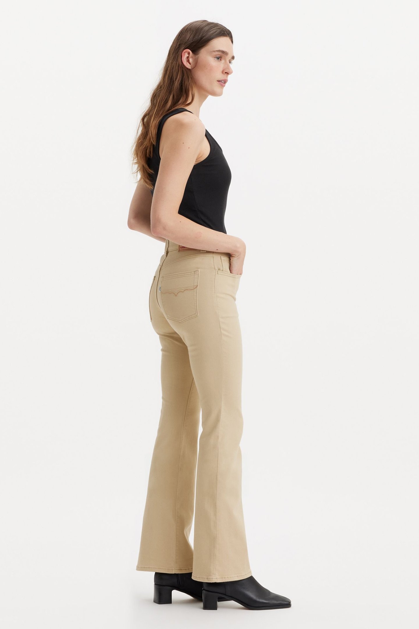 726™ HIGH RISE WESTERN FLARE JEANS 4