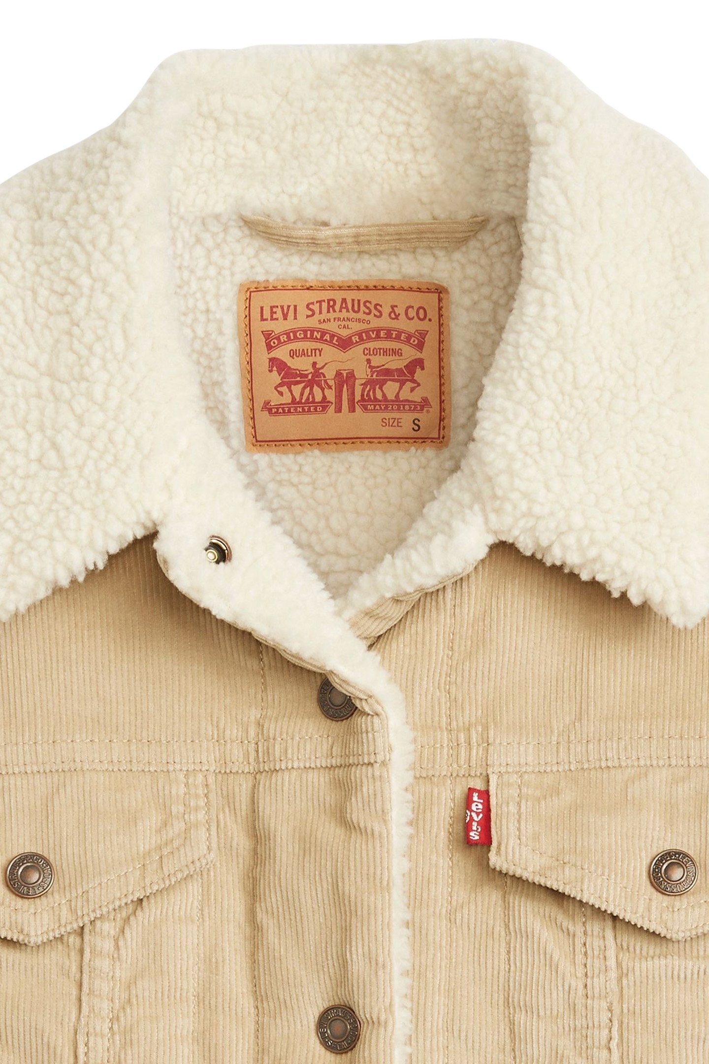 ORIGINAL CORDUROY SHERPA TRUCKER JACKET 4