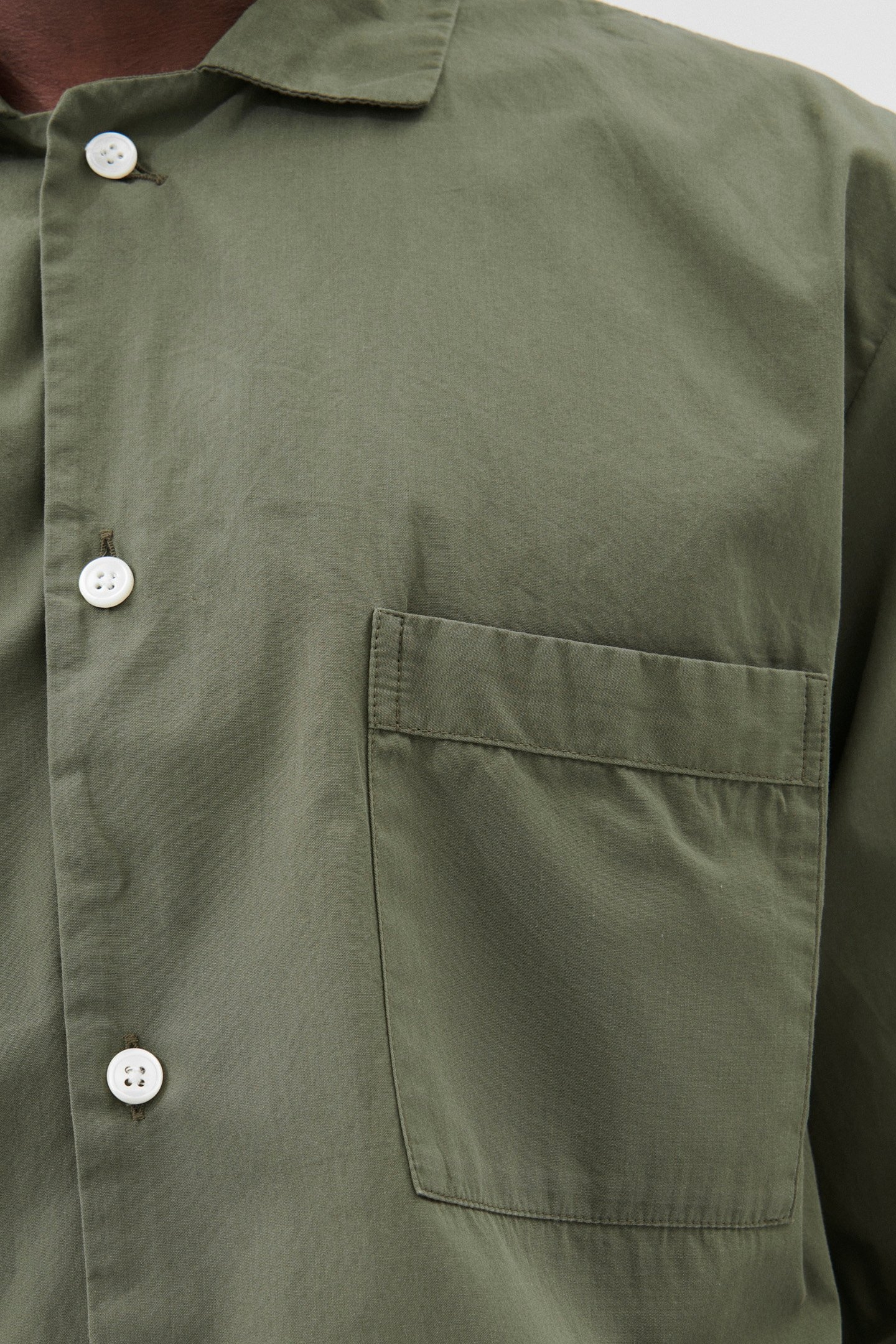 UNISEX POPLIN, PYJAMAS SHIRT WILLOW 2