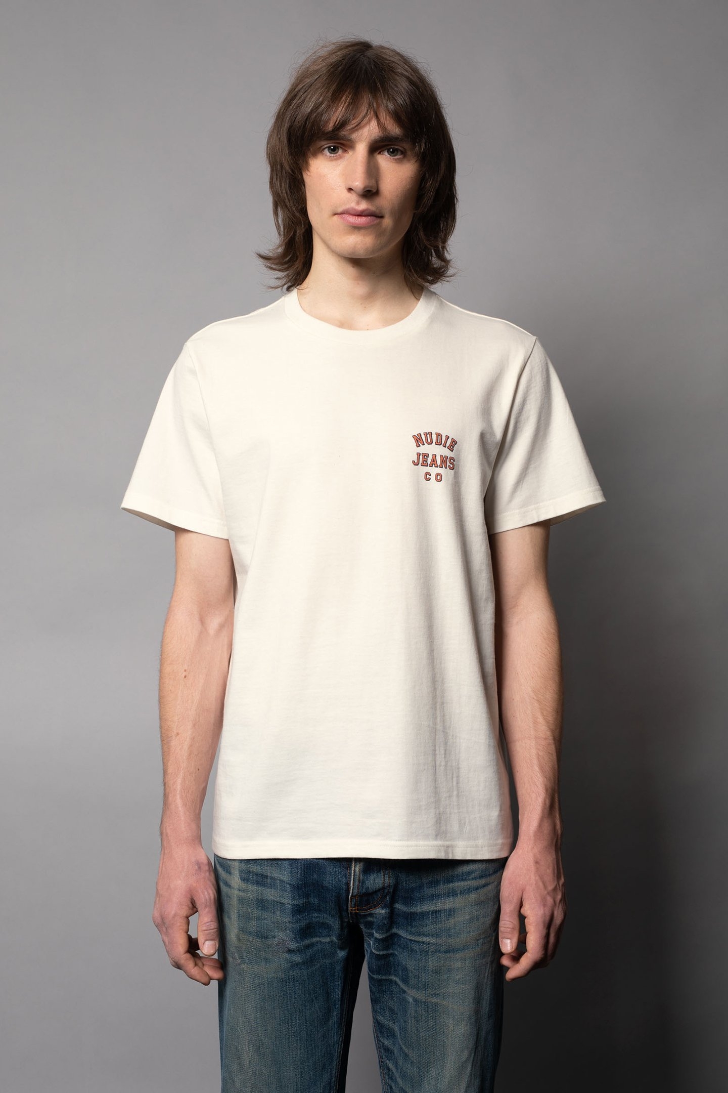 ROY LOGO TEE OFFWHITE 1