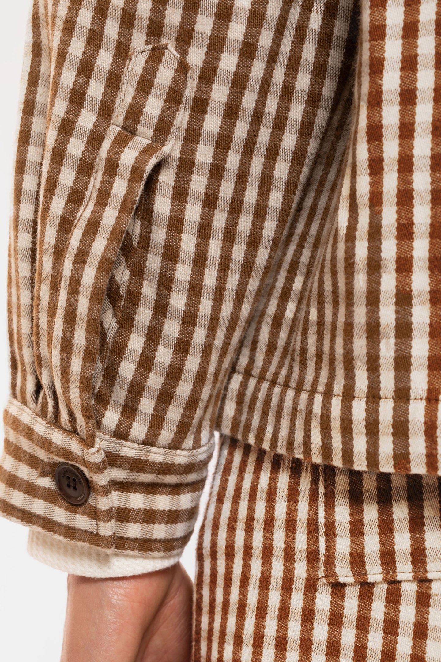 MAJ OVERSHIRT GINGHAM OAK 7