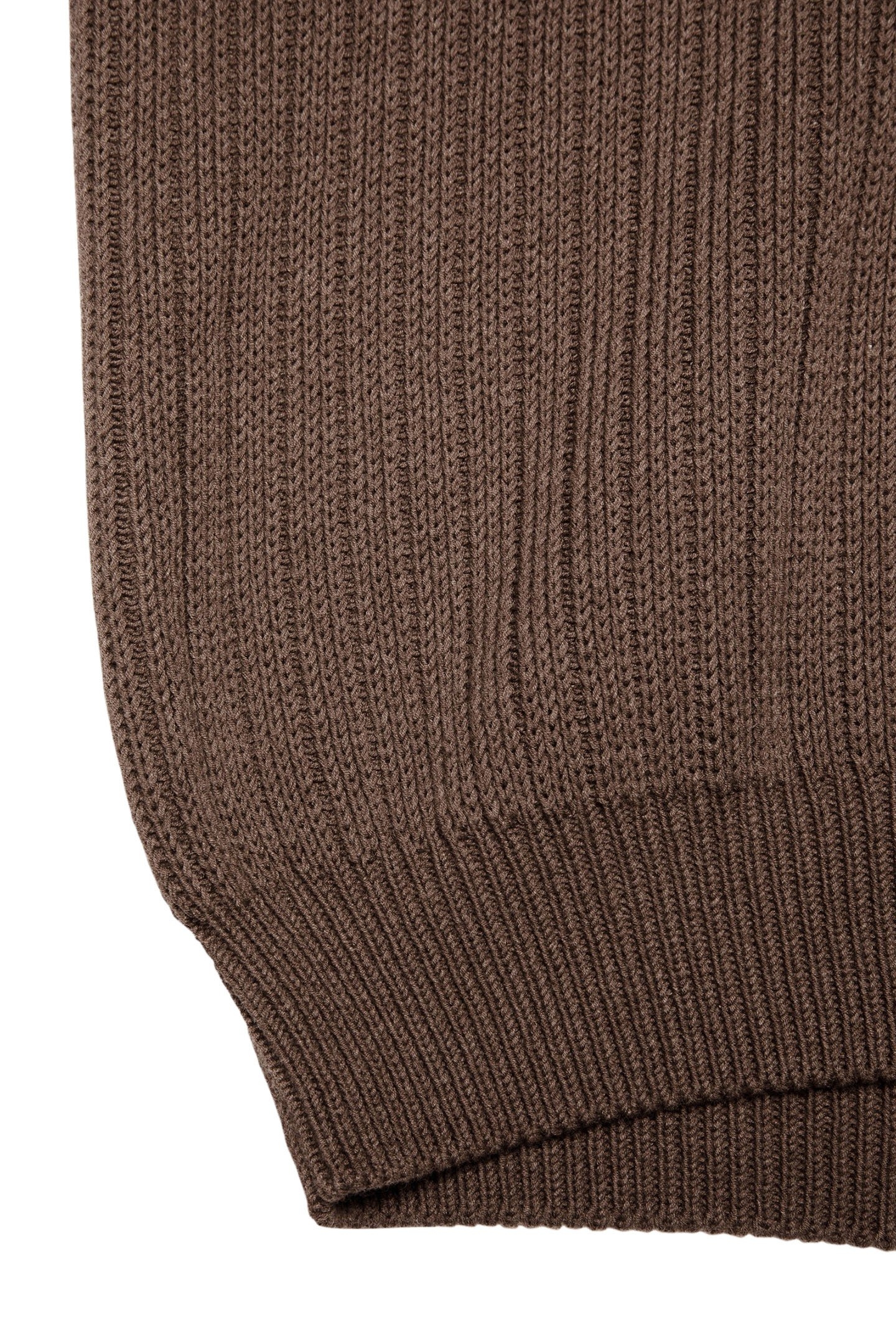 SVERRE KNITTED VEST BROWNMELANGE 6