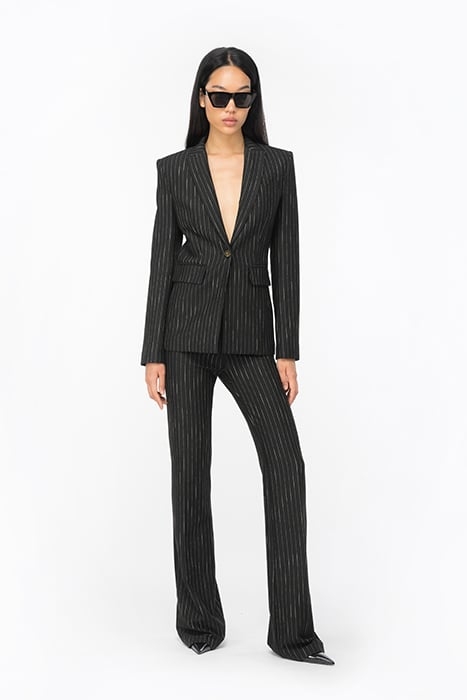 HULKA TROUSERS BLACK/BEIGE 1