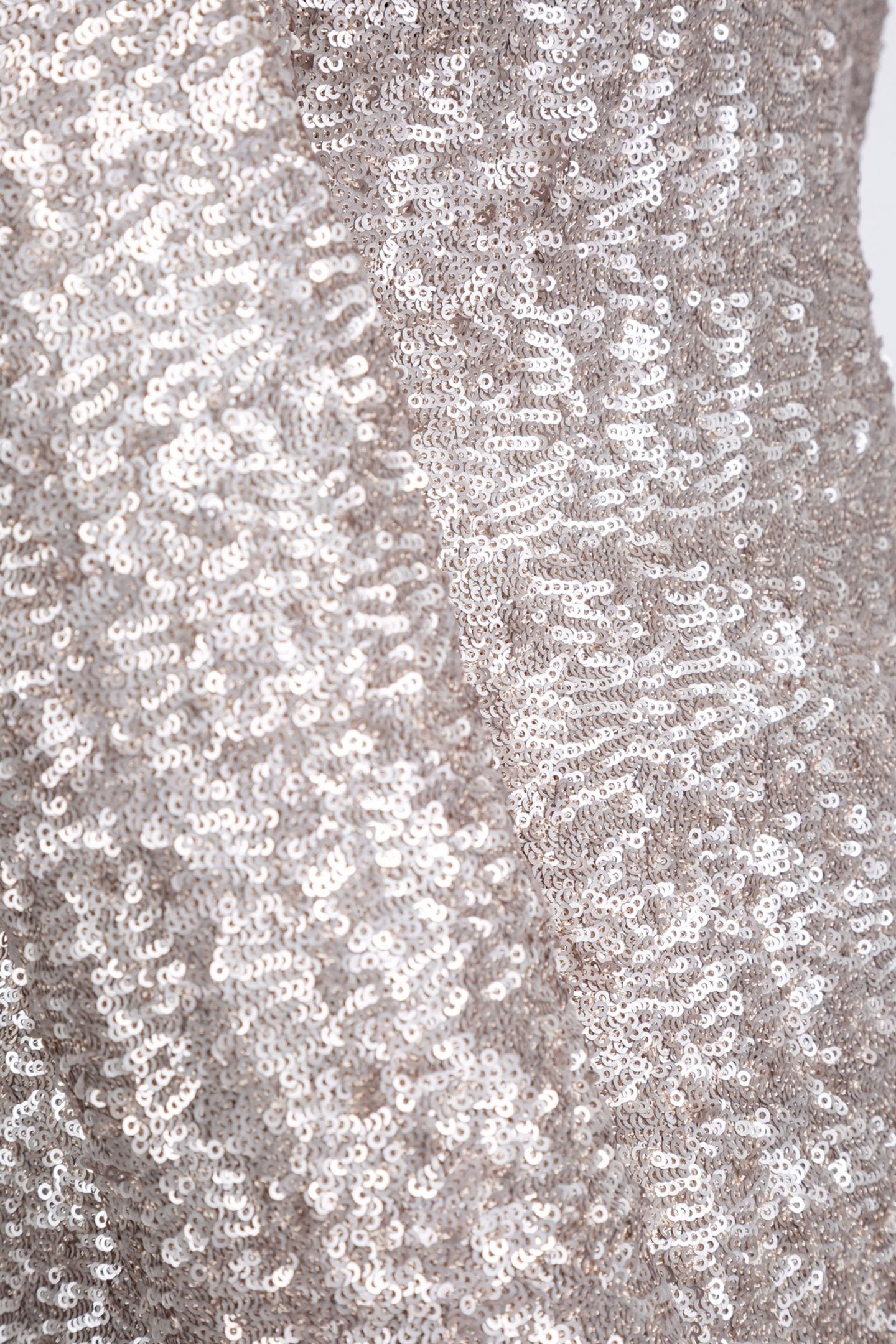 DRESS SEQUIN ENLIGHT WHITE BEAN 5