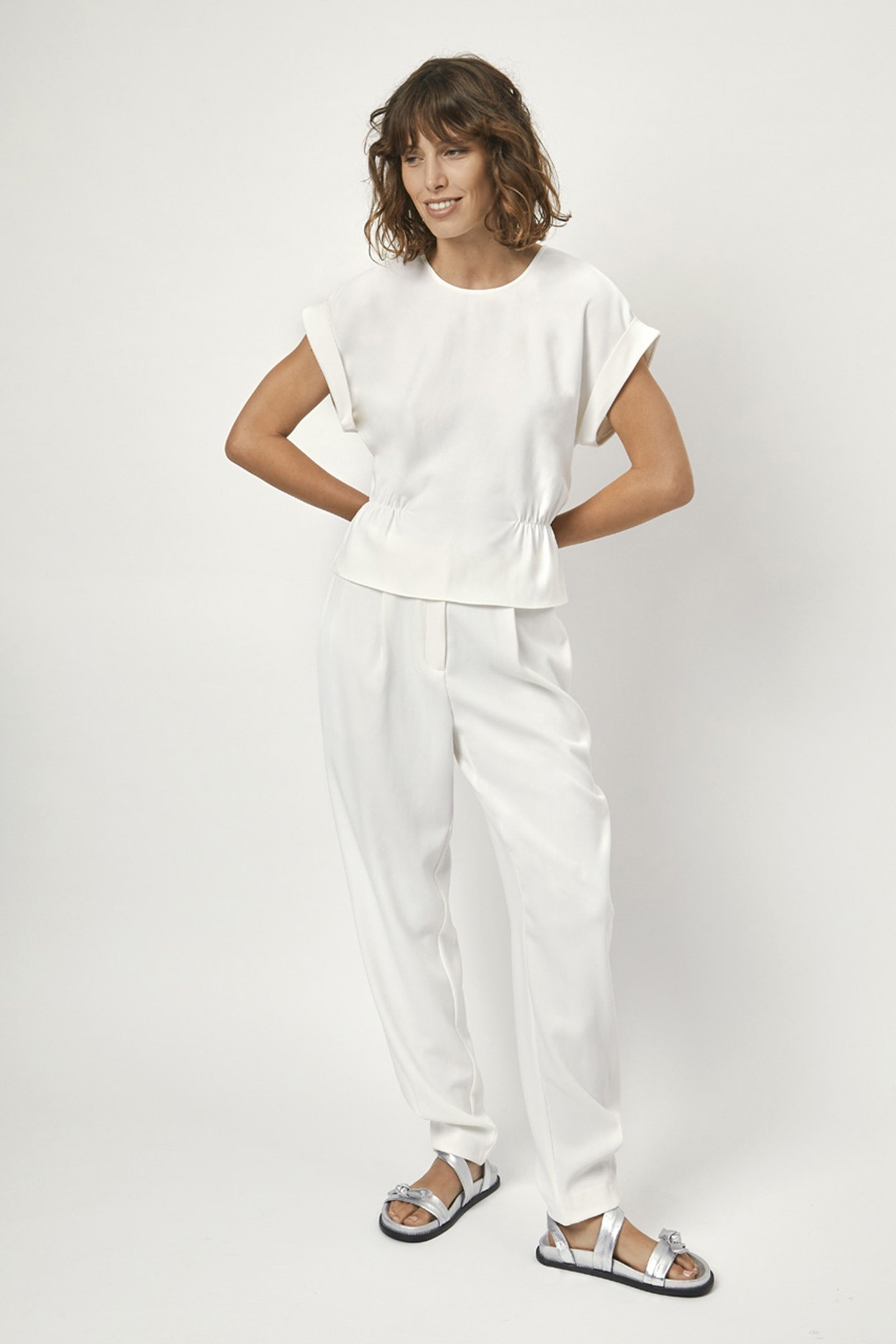 MIMOU PANTS MILK WHITE 1