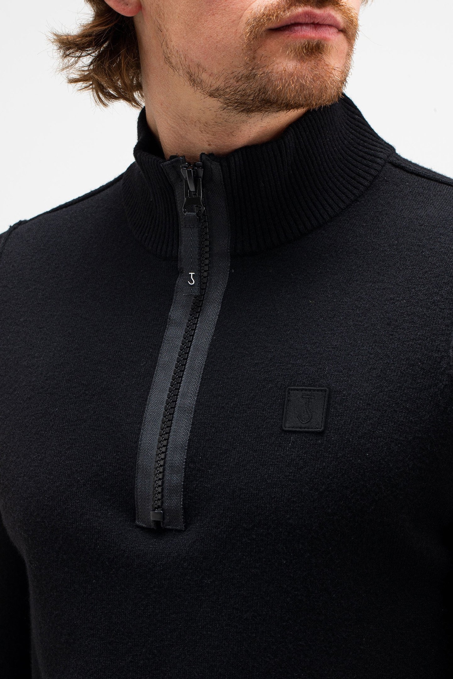 CLIFDEN HALFZIP OFF BLACK 5