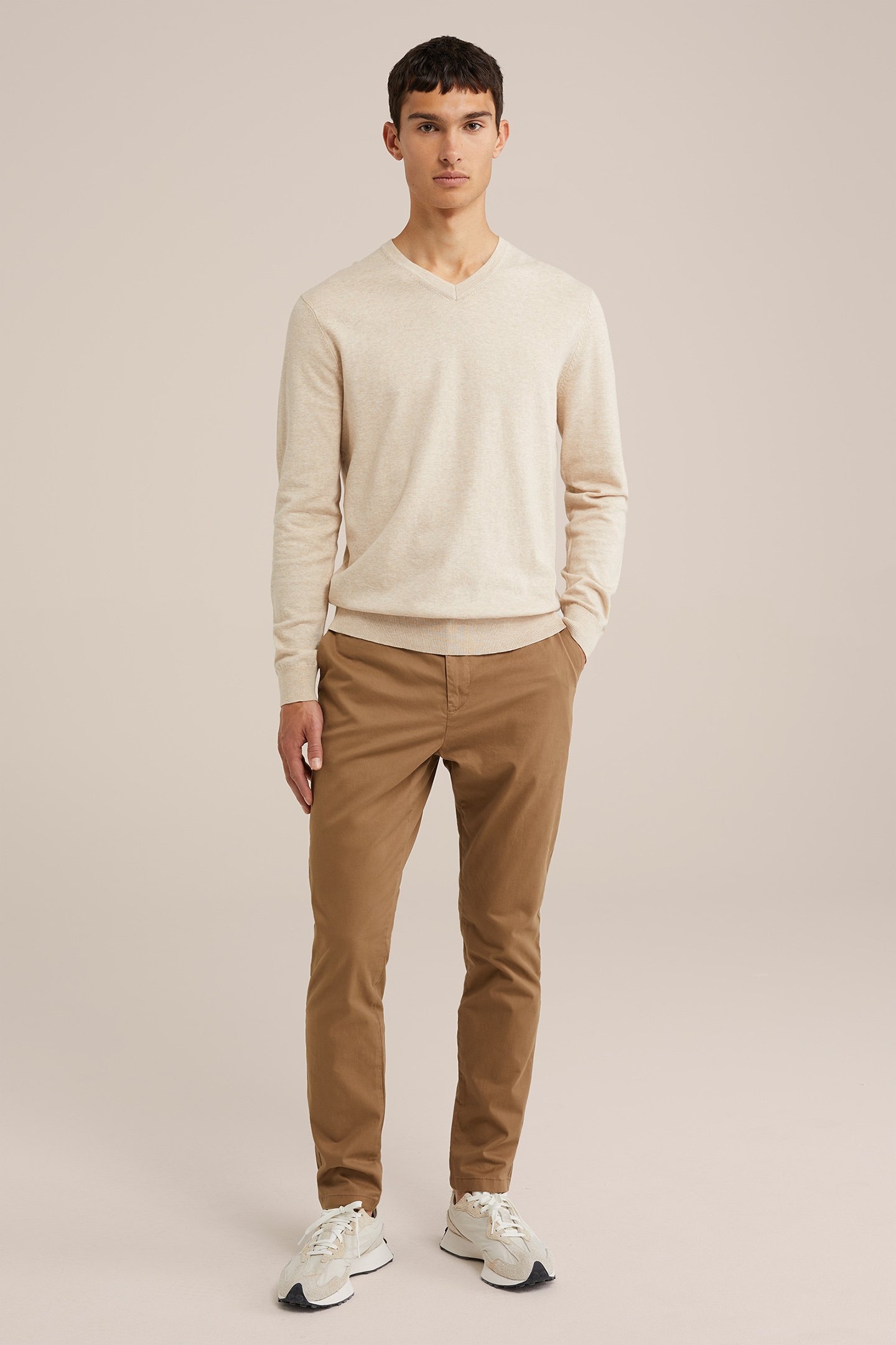 CHINO CINNAMON BROWN 3