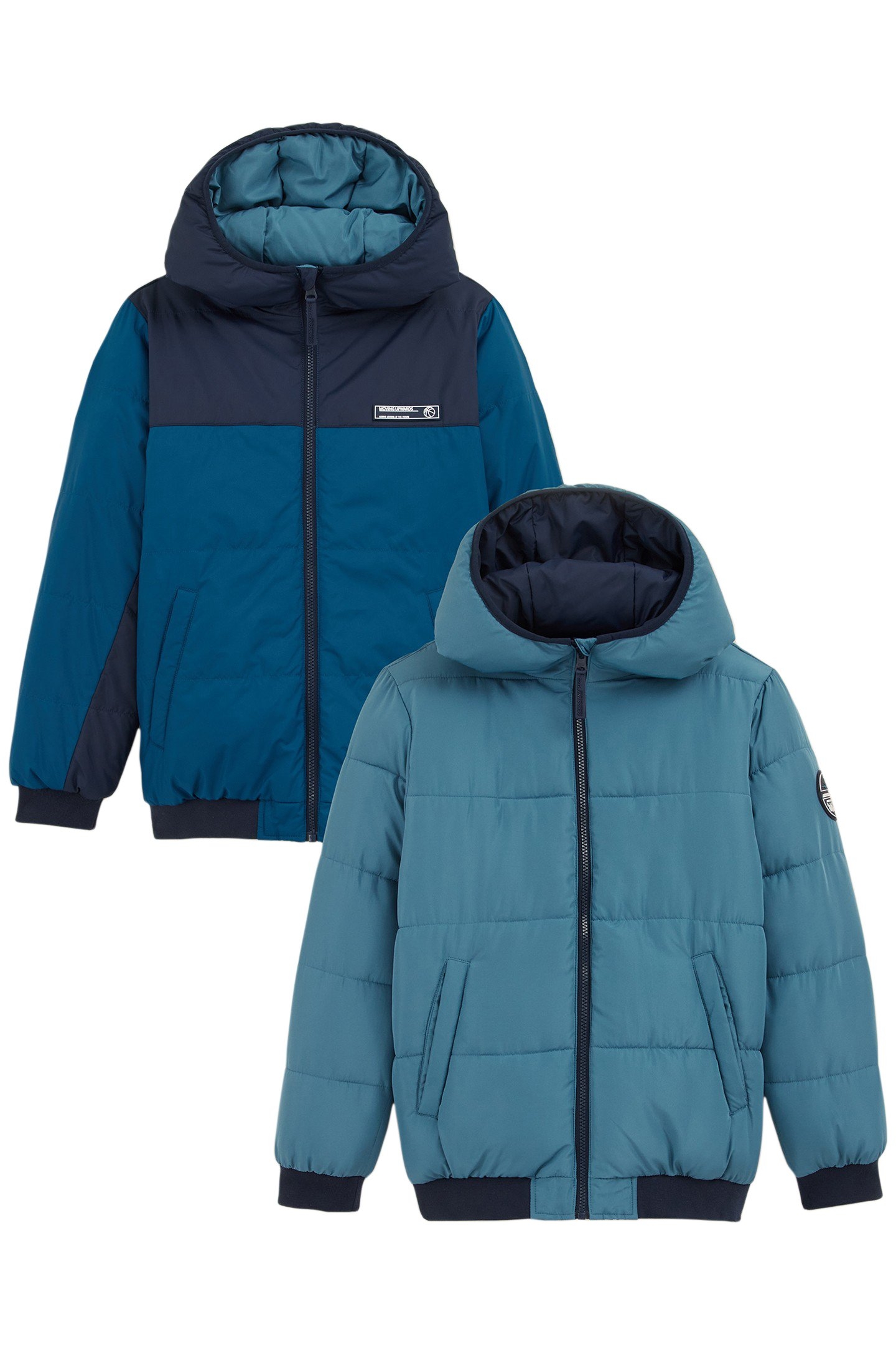 JACKET REVERSIBLE BOMBER BLUE 1