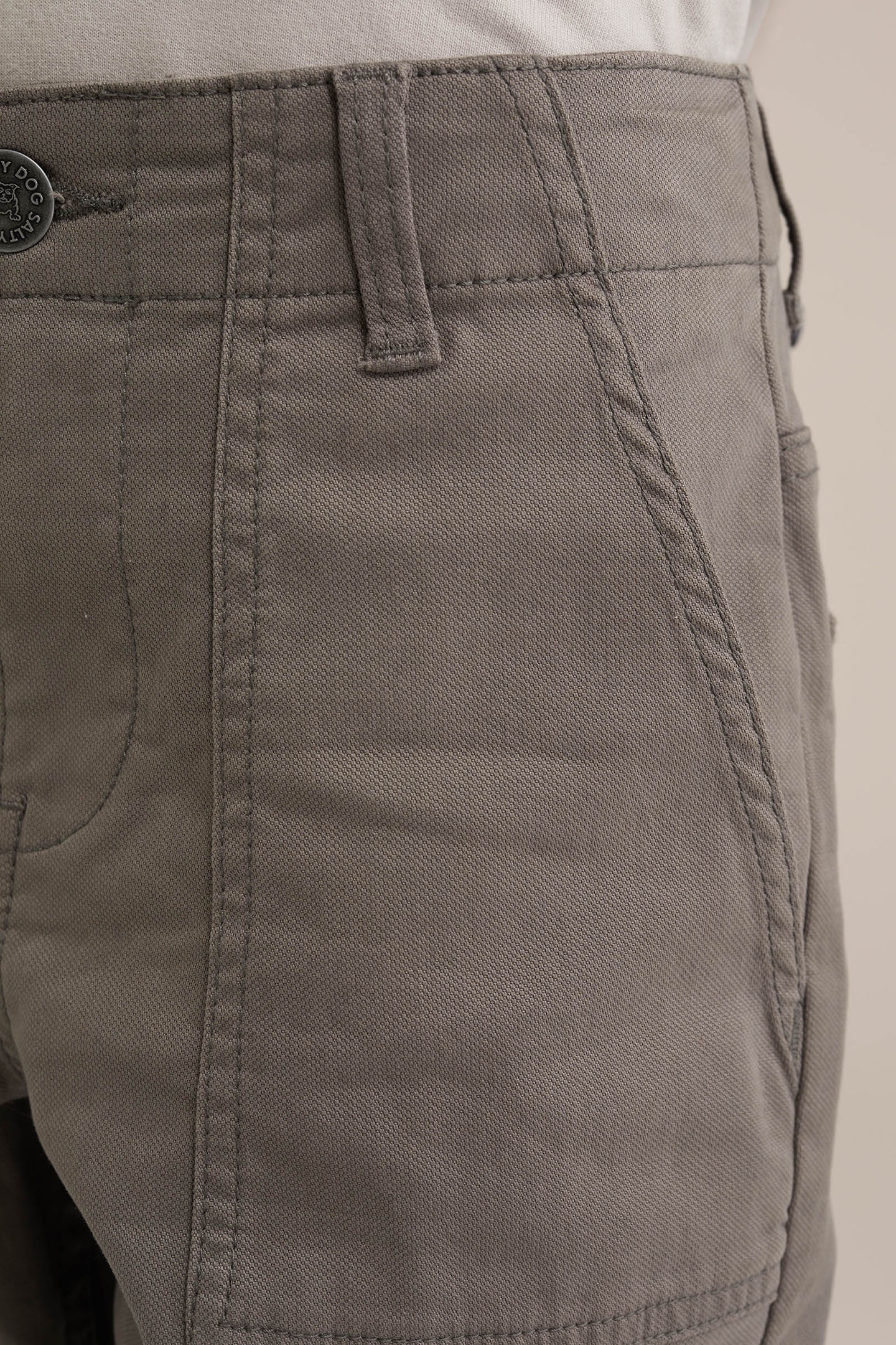 CARGO PANTS LIGHT GREY 5