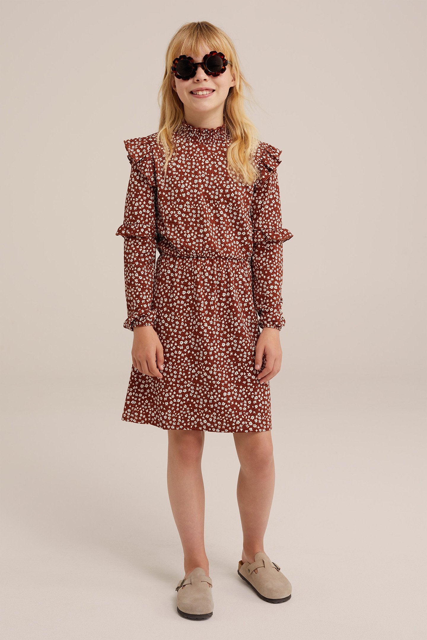 DRESS MID LENGTH MULTI-COLOURED 2