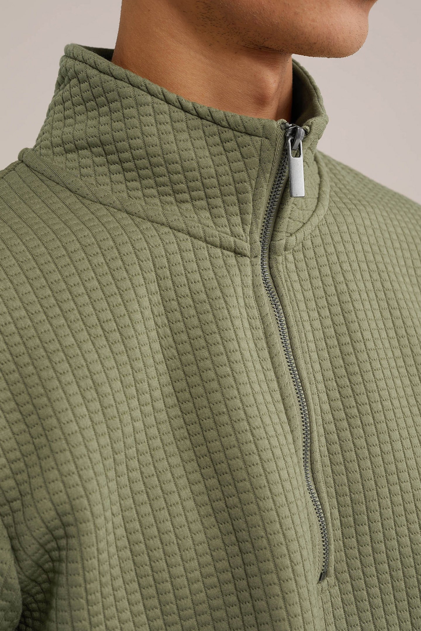 HALFWAY ZIPPER SEA GREEN 6