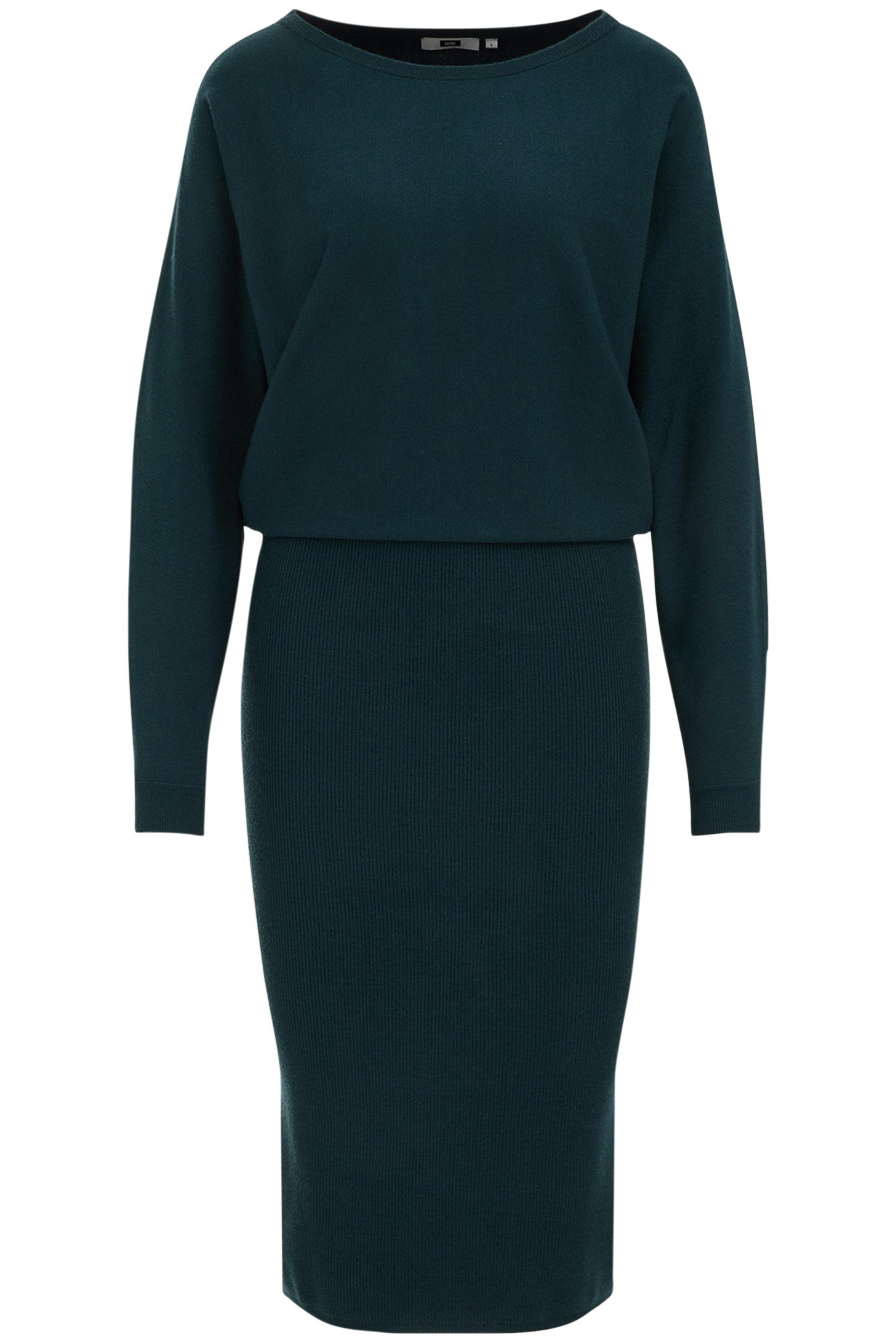 DRESS MID LENGTH GREEN BLUE 3