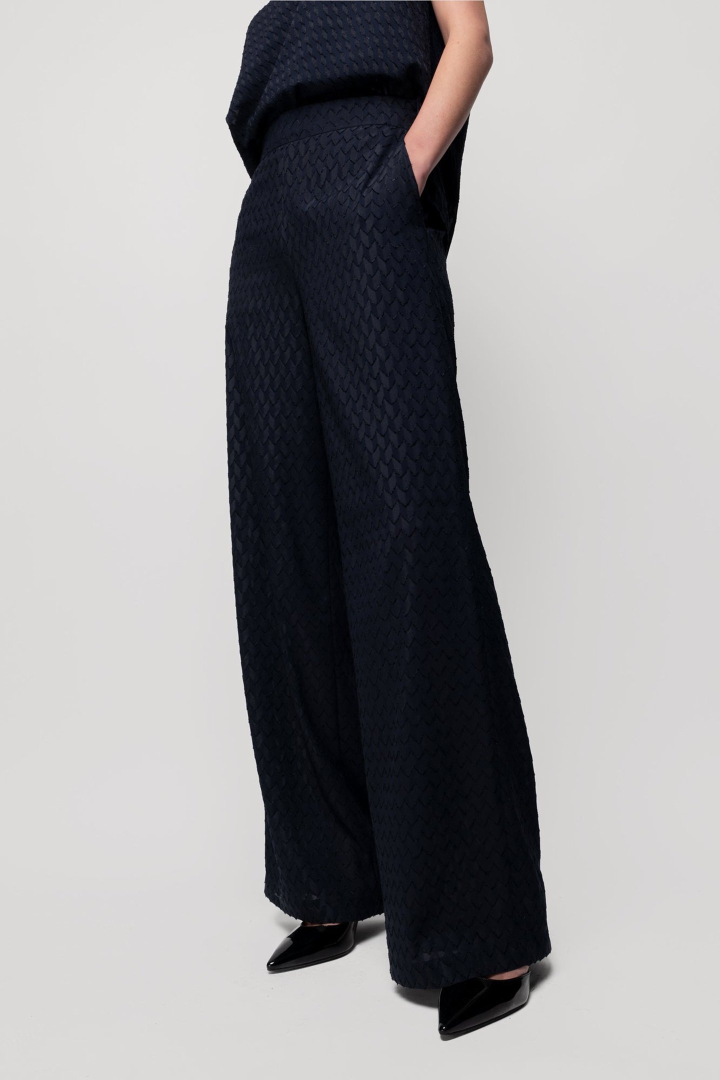 PANTS TEXTURE TUBE CLASSIC NAVY 1