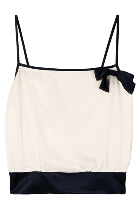 CHIQUE STRAP TOP WHISPER WHITE 3