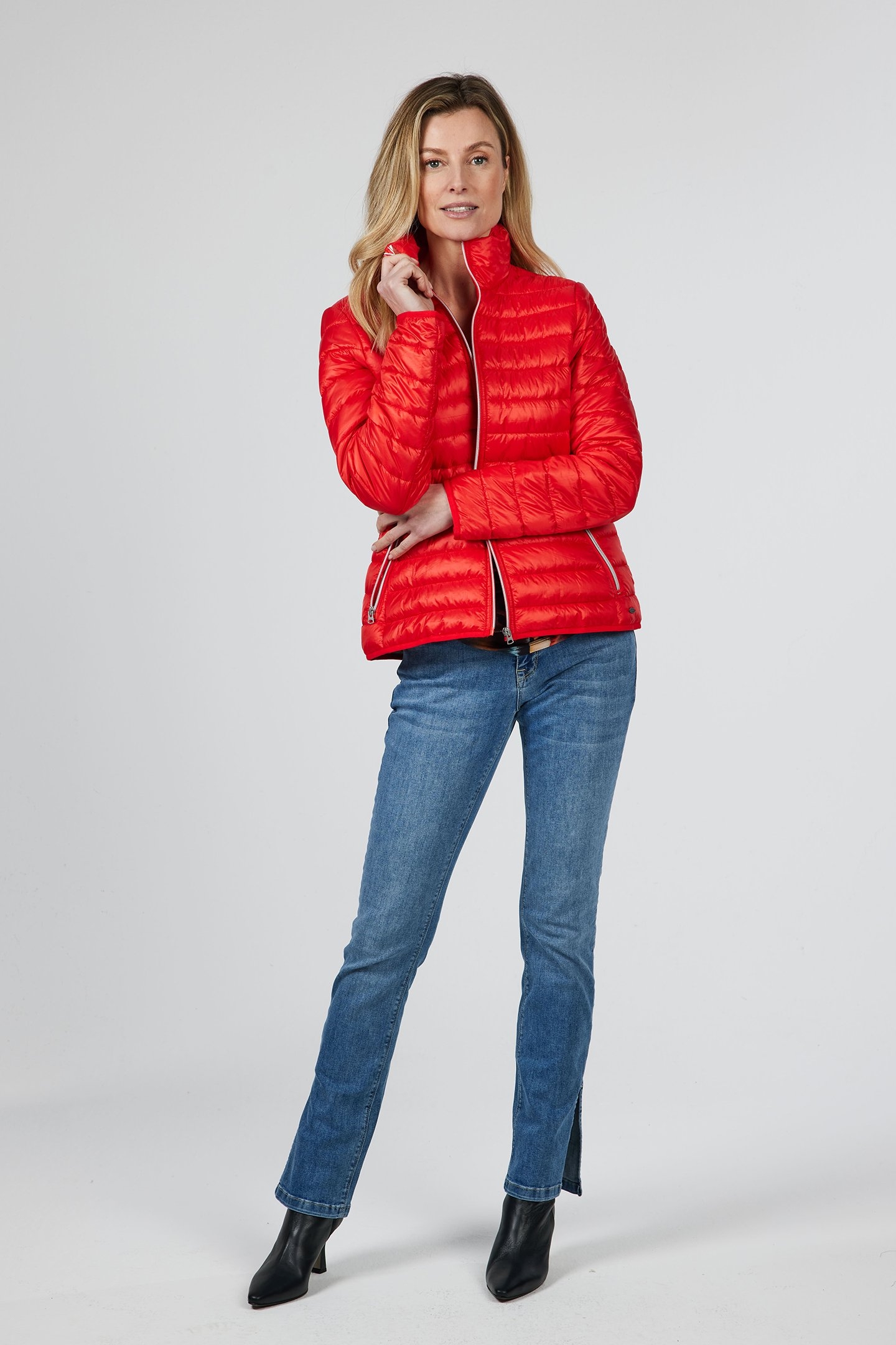 JACKET KAYA SOLID POPPY RED 2