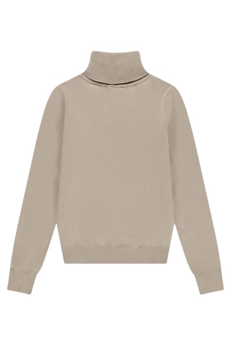 GLENN TURTLENECK NUT BEIGE 2
