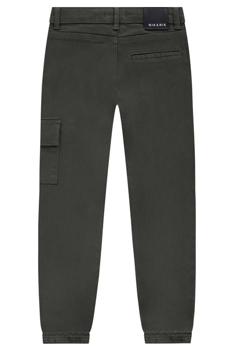 TWILL UTILITY PANTS GREY/STONE 2