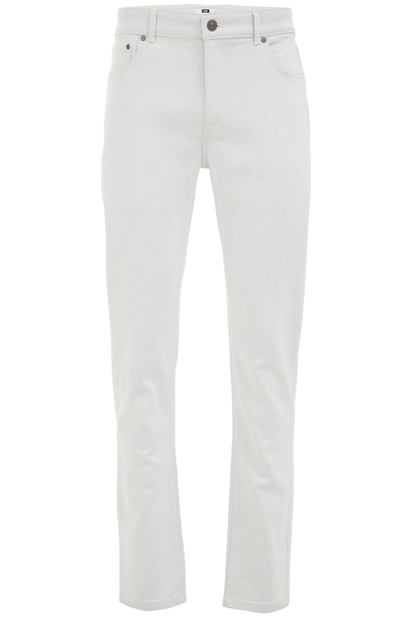 5-POCKET MID WAIST LIGHT GREY 4