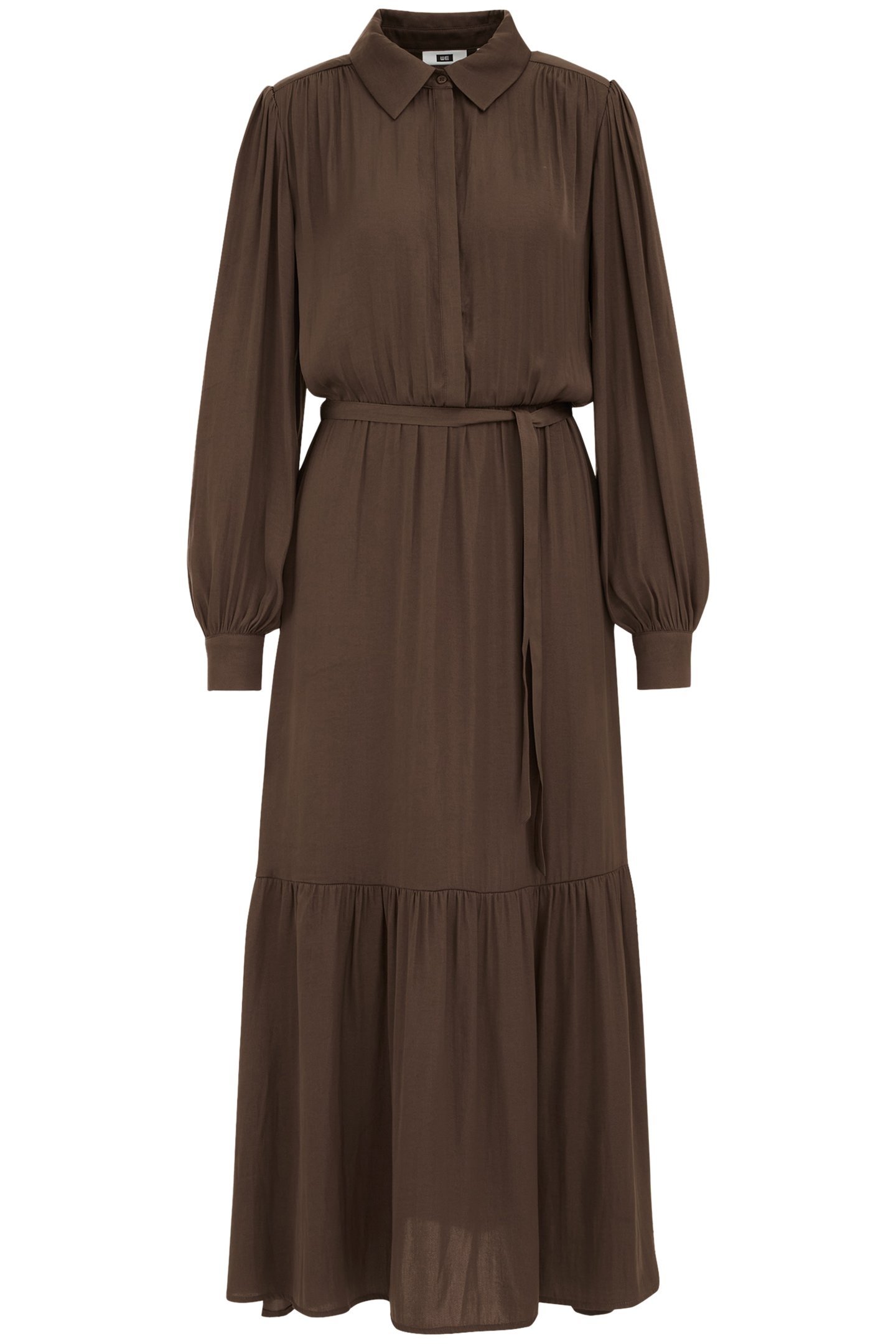 DRESS MAXI LENGTH ARMY GREEN 3