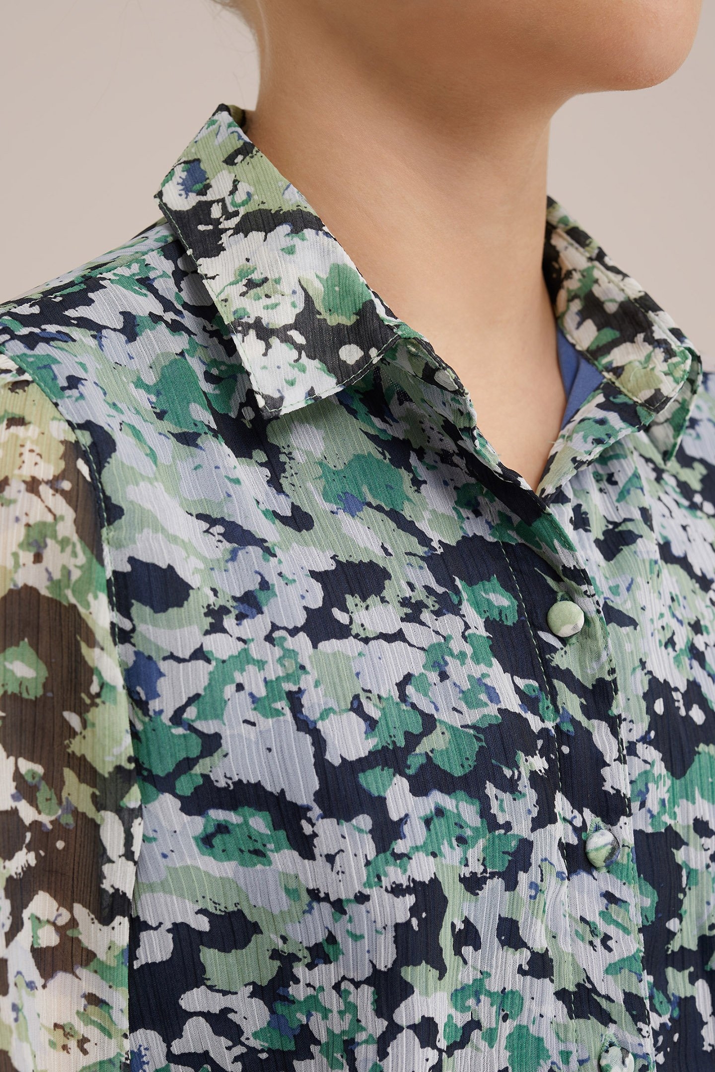 DRESS MID LENGTH LIGHT GREEN 5