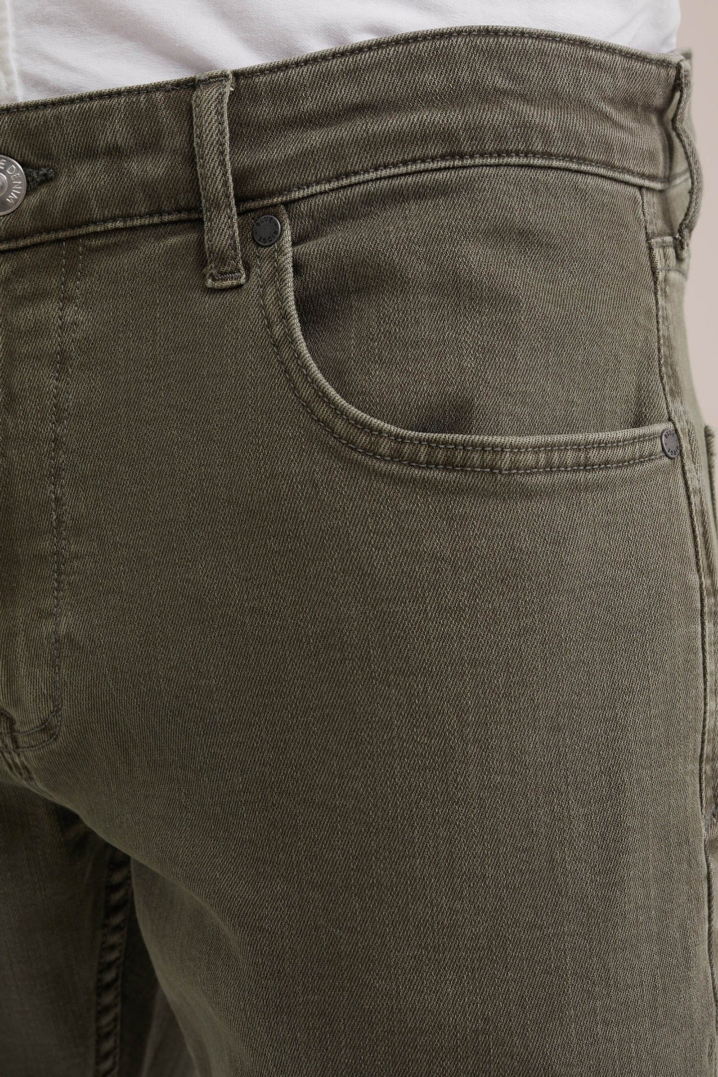 5-POCKET MID WAIST ARMY GREEN 5