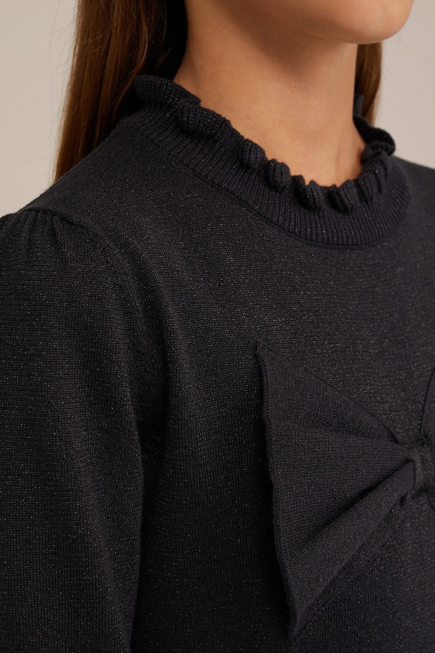 DRESS MID LENGTH BLACK 5