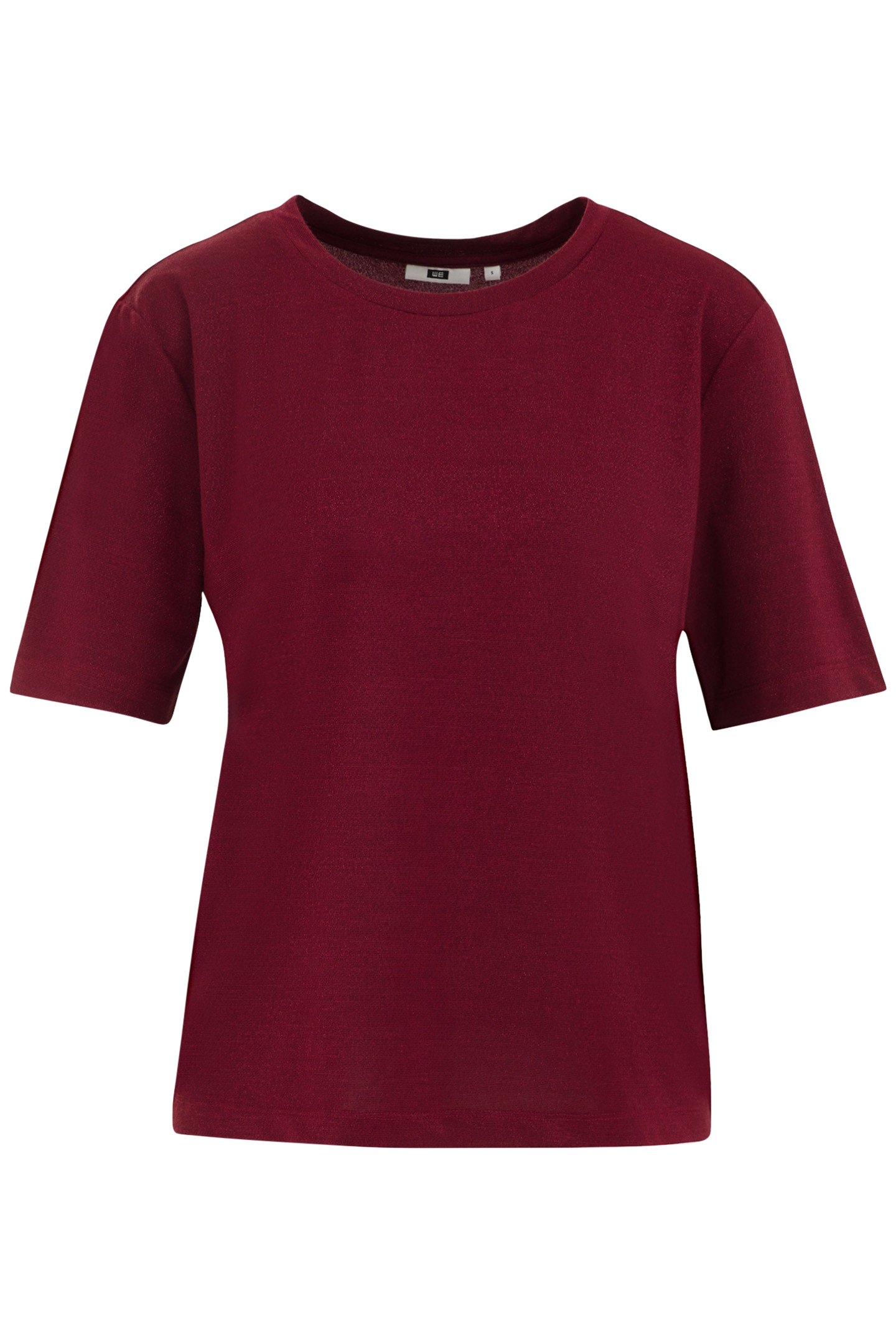 T-SHIRT BURGUNDY RED 4