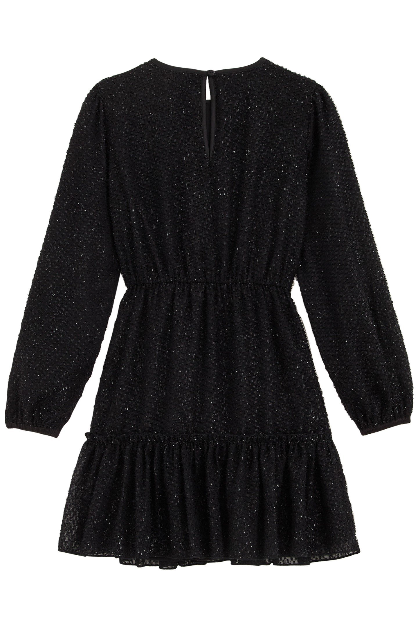 DRESS MID LENGTH BLACK 4