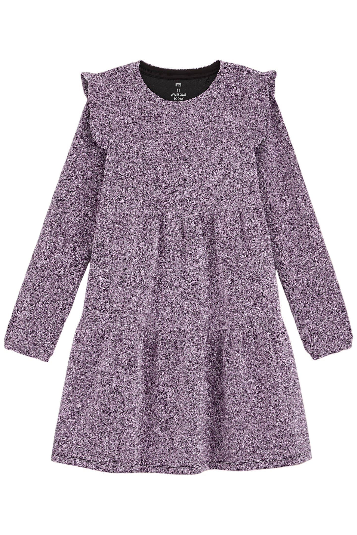 DRESS MID LENGTH PURPLE 3