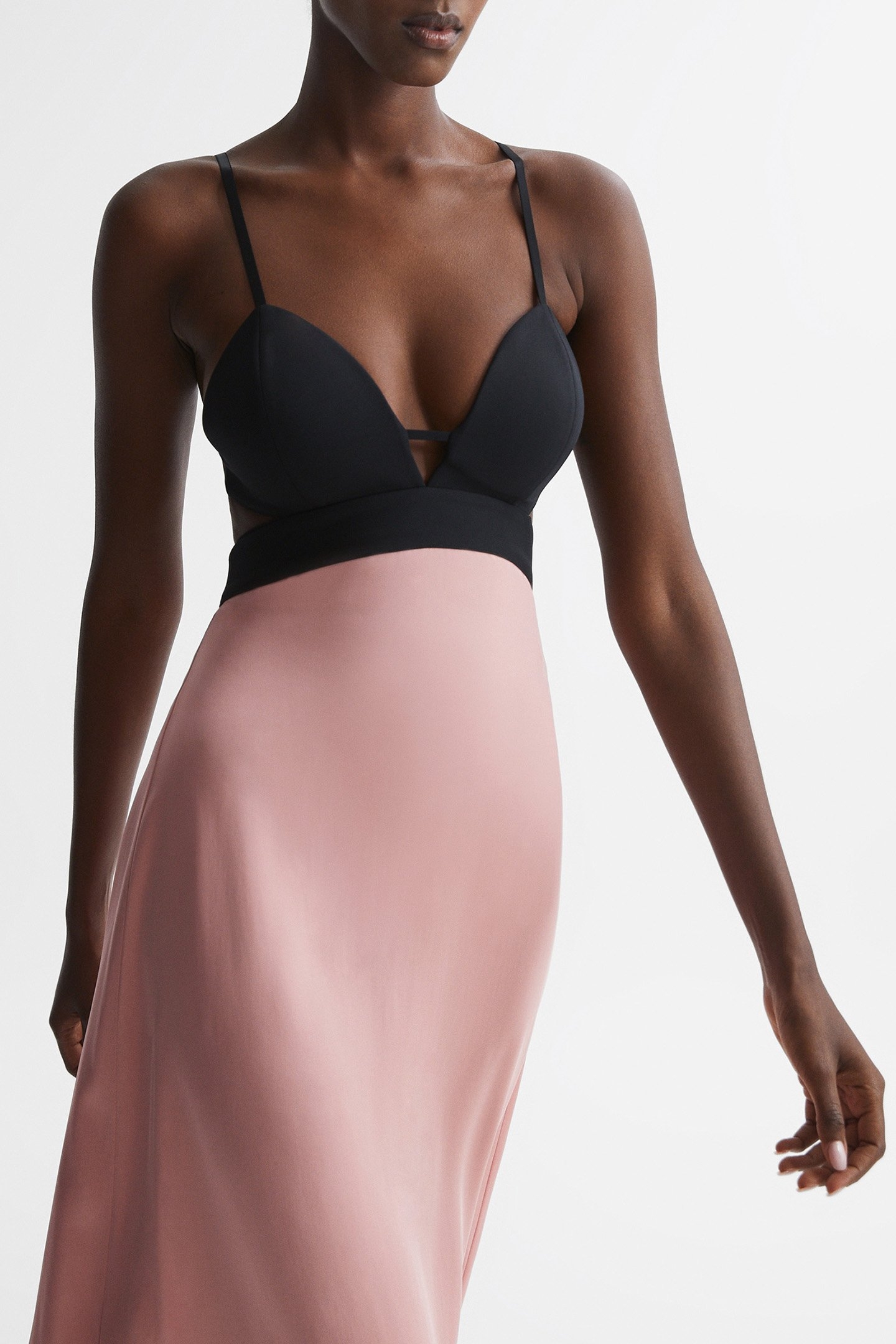 CARA-CUT OUT SLIP DRESS PINK 4