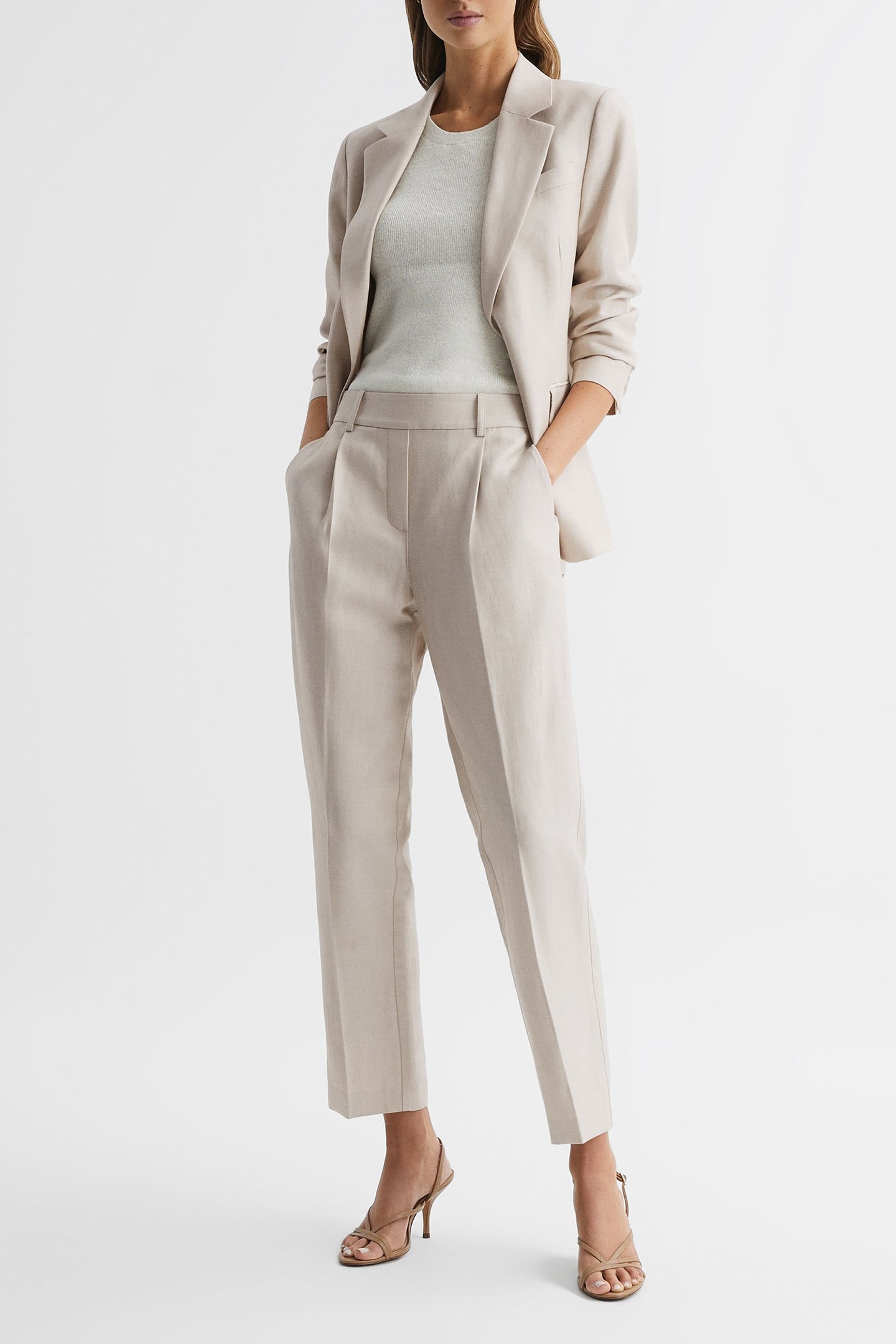 SHAE TAPER-LINEN TAPER TR OATMEAL 3