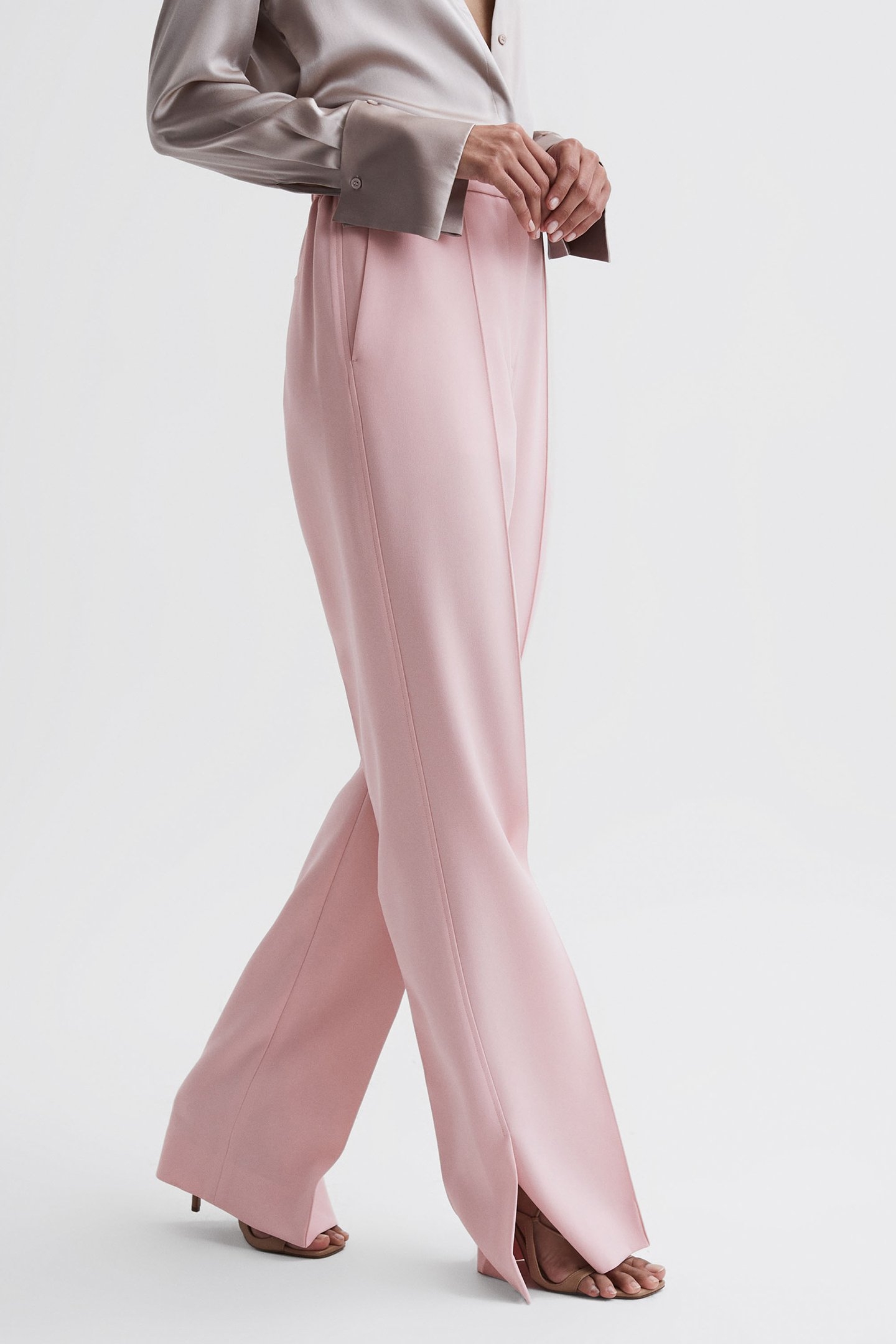 MARINA-WIDELEG TROUSER OC PINK 4