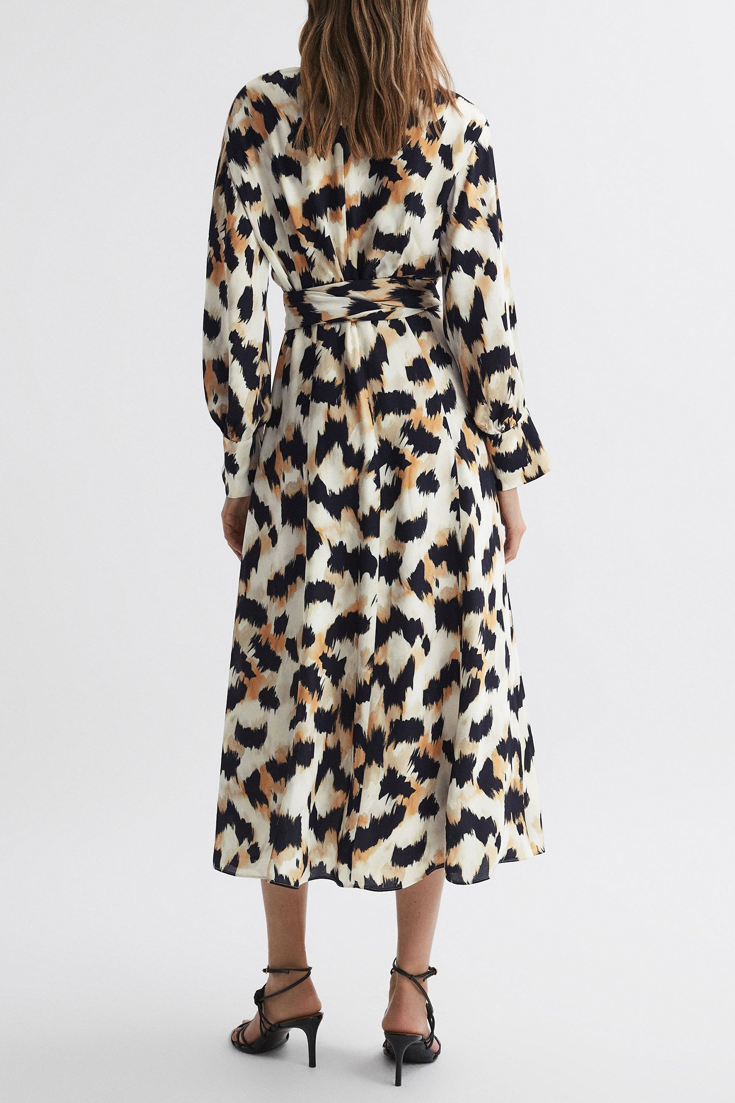 PRINTED MIDI BLACK/WHITE 2